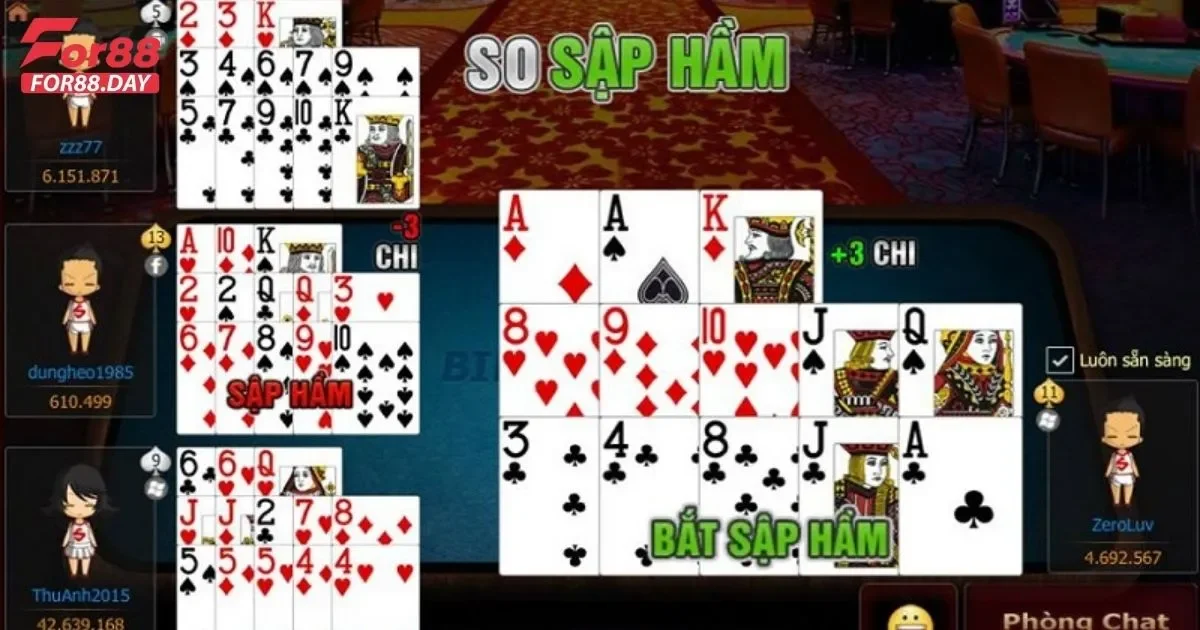 Mậu Binh For88 Cơ Bản: Cách Chơi Cơ Bản Trên For88 3 Các Quy Tắc Mậu Binh Trên For88
